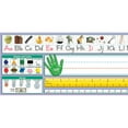 thumbnail image 3 of North Star Teacher Resources Adhesive Primary Traditional Manuscript Desk Plates, 17.5" x 4", 36 Per Pack, 2 Packs, 3 of 4
