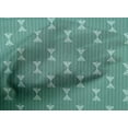 thumbnail image 4 of oneOone Tissu Popeline de Coton Rayé & Tissu Imprimé par Bloc Flèche 1 Yard 42 Inch Wide, 4 of 4