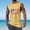 Yellow, variant on SELONE Mens Tank Tops Graphic 4th of July Graphic Outfits Summer Vacation Sleeveless Star Strip Clothes Beige 2XL