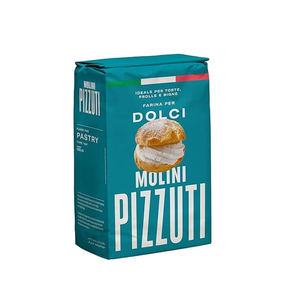 Molini Pizzuti Farina per Dolci - Type "00" Flour for Cakes - 1KG , 35 ounces