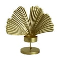 thumbnail image 3 of GUOOL Decoration Leaf Candlestick Wrought Iron Candle Holder Leaf Model Crafts Living Golden C, 3 of 9