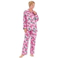 thumbnail image 1 of Floral Flannel PajamasSizes SP to 4X, 1 of 3