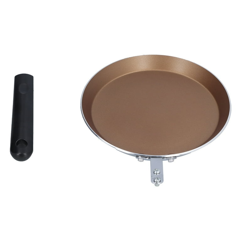 frying pan w lid, black w gold handle 12 ETA 8/24 - Whisk