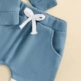 thumbnail image 3 of Xudanell Baby Outfits Boy Fall 6 12 18 24 Months Boy Clothes Contrast Color Trendy Sweatshirt Trousers Suit, 3 of 7