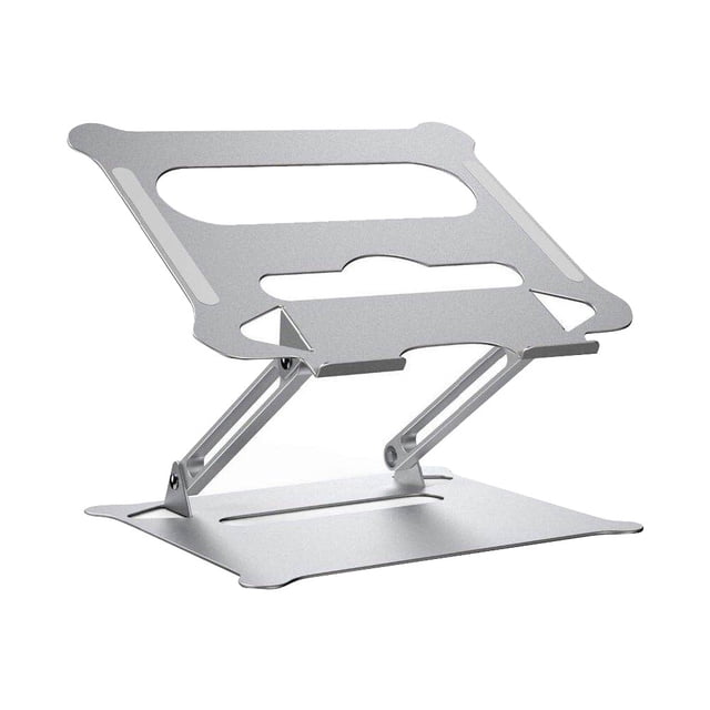 Support Pliable pour Ordinateur Portable, Hauteur Ajustable, Support pour Portable PC, Support pour Ordinateur Portable (Argent)
