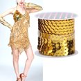 thumbnail image 2 of Sequin Strip, Environmental Friendly Sequin String, For Home Decoration Golden, 2 of 8