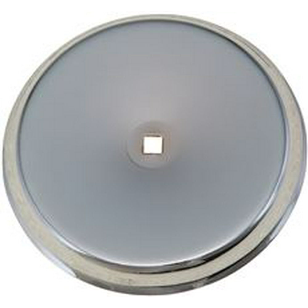 KNOB BACKPLATE CHROME per 157 Each