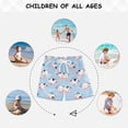 thumbnail image 6 of Cow Pattern Swim Trunks Quick Dry Beach Pool Board Shorts Lightweight Stylish Print Sizes 2T to XL, 6 of 8