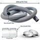 thumbnail image 5 of Drain Hose Extension for Washing Machines,2M Drain Hose Universal Washing Machine Hose,Drain Hose D, 5 of 5