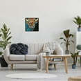 thumbnail image 2 of Modern Bison Street Style Animals & Insects Painting Black Framed Art Print Wall Art, 2 of 7