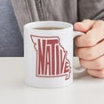 thumbnail image 4 of CafePress - Missouri Native - 11 oz Ceramic Mug - Novelty Coffee Tea Cup, 4 of 4