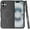 Black, variant on Nakedcellphone Stealth Series for Apple iPhone 16 Phone Case, Compatible with MagSafe - Matte Black