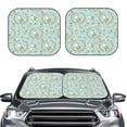 thumbnail image 2 of Balery 2 Piece Cute Honeybees Car Windshield Sun Shade|Foldable Front Windshield Shade for Car Front Window for Most Sedans SUV Truck-Large, 2 of 7