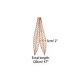 thumbnail image 2 of INSPIRE CHIC Women's Skinny Scarves Neckerchief Leaf Pattern Hair Band Khaki, 2 of 5