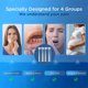 thumbnail image 5 of Cepillos de dientes suaves, 4 unidades de cepillos de dientes de cerdas suaves, 5 of 5