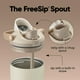 thumbnail image 2 of Thermos Owala FreeSip Sway de acero inoxidable, 1,2 L, color canela, 2 of 7