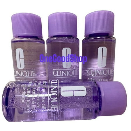 NEW 4 x Clinique Take The Day Off Makeup Remover 1.7oz / 50ml, each w/ GLOWOLOGY Body Lotion