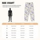 thumbnail image 3 of Balery Daisies Flowers Pantalones de pijama para mujer, pijamas ultraligeros, pantalones de estar por casa-Small, 3 of 6