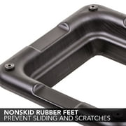 The Step Original Health Club Aerobic Step Risers in Black/Gray for Use with The Step Aerobic Platform