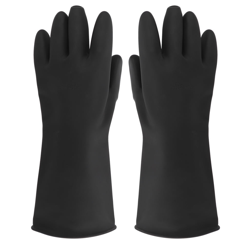 acid proof rubber hand gloves