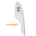 thumbnail image 2 of Silvery Armrest Glass Lift Switch Panel, Interior Protection Car Window Switch Trim Bezel with Window Lift Switch Panel for  2007-2013, 2 of 7