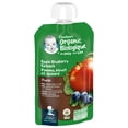 thumbnail image 2 of GERBER Purée Biologique, Pomme Bleuets Épinards, Aliments pour Bébés, 2 of 7