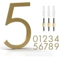 thumbnail image 5 of Mega Handles Outdoor House Numbers | Wall Mounted Numbers for Address | Heavy Duty Metal Numbers, 5 of 8