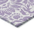 thumbnail image 4 of Addison Rugs Chantille Indoor/Outdoor Transitional Floral Purple Washable Rectangle Rug, 5' x 7'6", 4 of 6