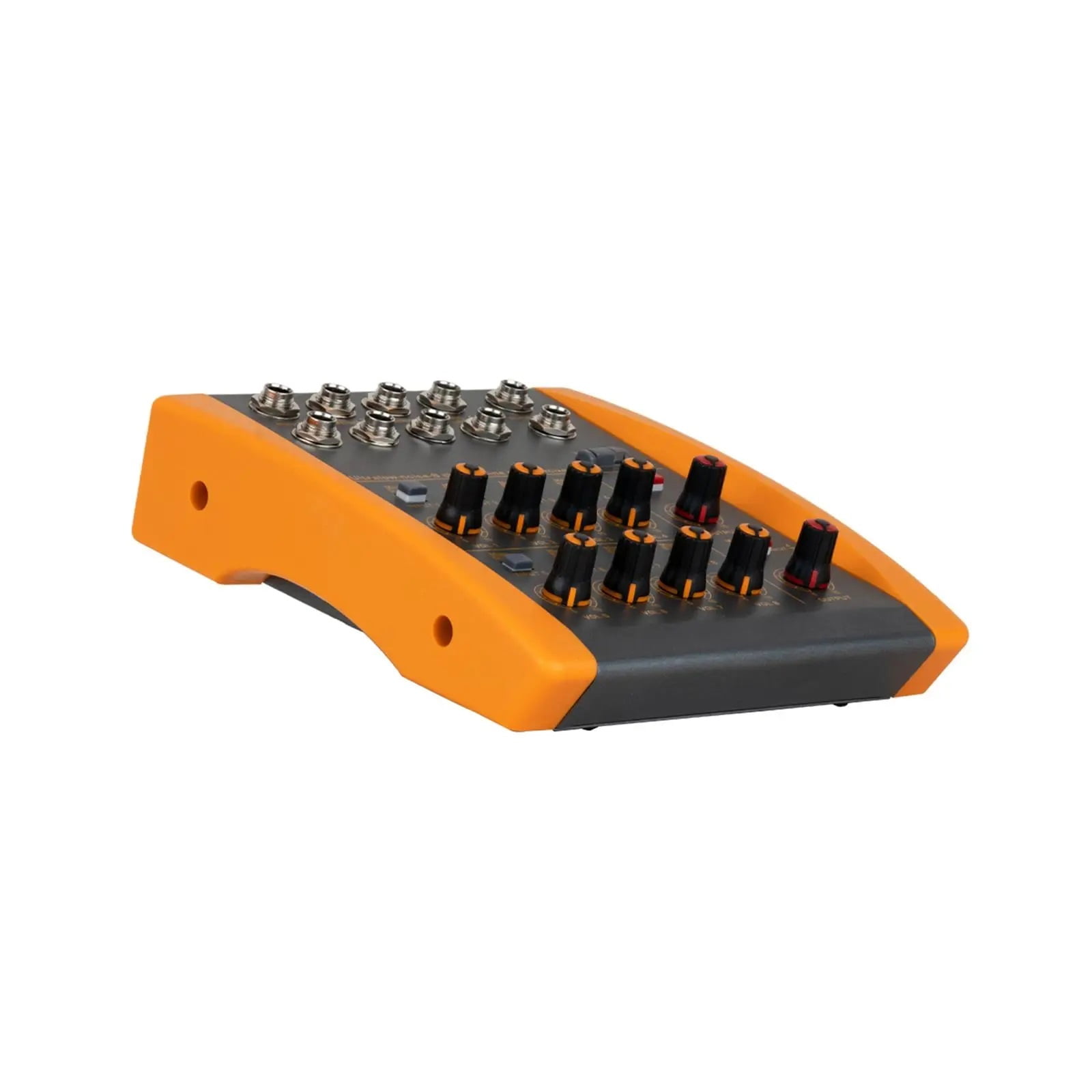 Mini Audio Mixer TRS Input Output Sound Board Console Portable Sound Mixer Keyboards Mixer for Small Clubs Studio Recording Bars ,Precision Control