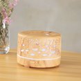 thumbnail image 5 of Gcvizuso Essential Oil Diffuser, Aroma Diffuser, Remote Control Large Capacity Household 500ml Wood Grain Aroma Diffuser, 5 of 8