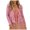 Pink, variant on UJNDER Women's Fashion Solid Sequined Short Casual Coat Cardigan Top for Party Fall Outfits and Glamour Pink M