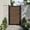 Brown, variant on VEIKOUS 6' x 3' Cedar Wood Garden Gate with Aluminum Frame, Lockable Full Enclosure Security Privacy Fence Gate for Yard, Brown