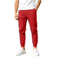 thumbnail image 3 of akafmk Boys Sweatpants Track Joggers Slim Fitted Elastic Waist Solid Color Fall Daily Casual Athletic Outdoor School Pants, Sizes 14-15 Years, 3 of 8