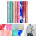 thumbnail image 4 of Abbracc 8 Sheets Infusible Transfer Ink Sheets 8 Infusible Watercolor Marble Sublimation Paper, 4 of 9