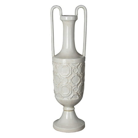 UPC 805572668272 product image for Privilege International Ceramic Floor Vase with Handle | upcitemdb.com