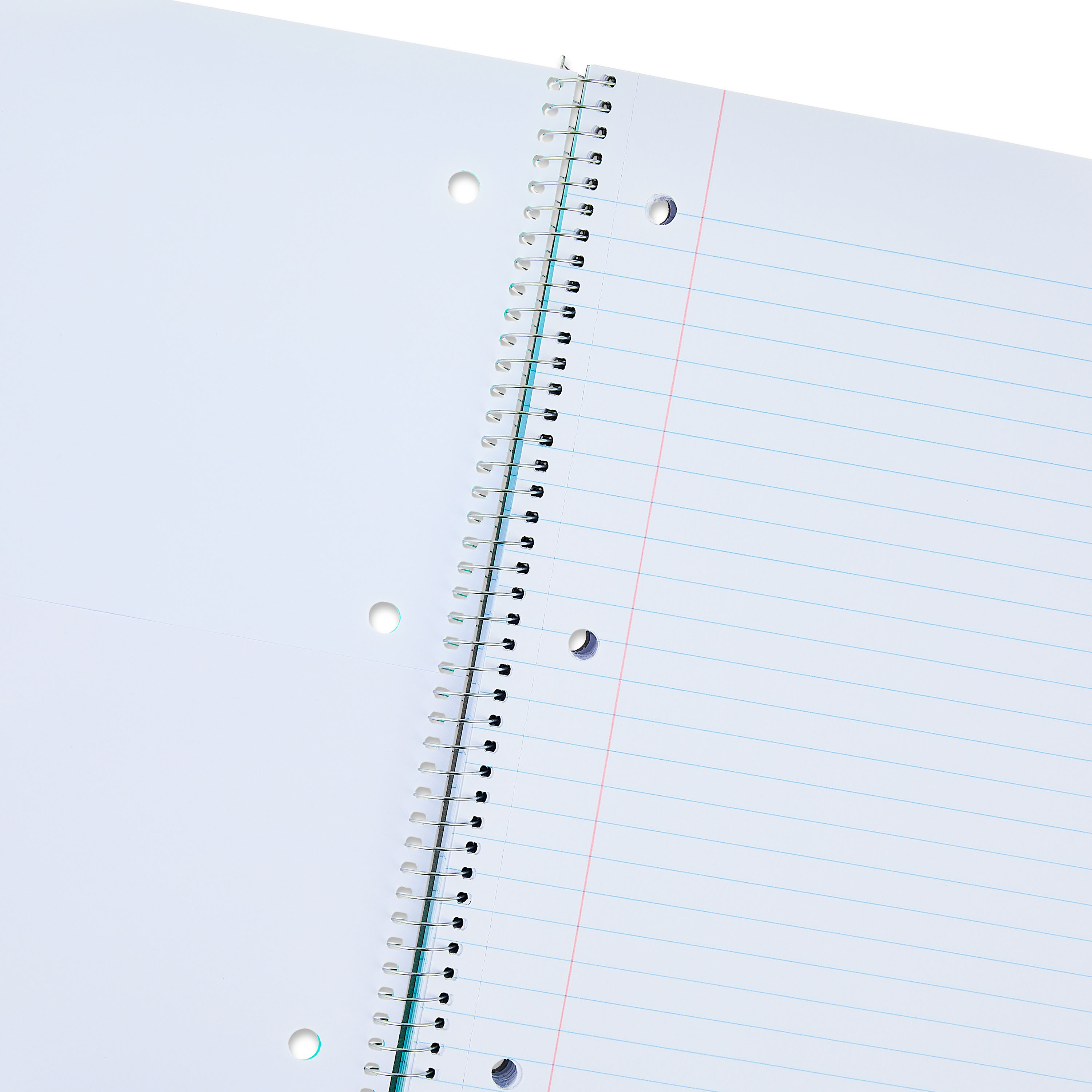 Cuaderno Pen + Gear Poly 1 Materia, Rayado Ancho, 9" x 11", 100 Hojas, Verde Azulado 3