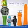 thumbnail image 2 of Correa de reloj GA-2100 para Casio GBM-2100/GM-2100/GA-B2100, correa de reloj de goma saliente de liberación rápida, pulsera de 16 mm, 2 of 5