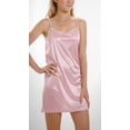 thumbnail image 2 of [Shop Lev] Women's Basic Satin Full Slip (PINK, SMALL), 2 of 3