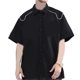 thumbnail image 1 of Camisa holgada para hombre, camisa ligera de manga corta transpirable con estampado moderno y moderno para fiesta, 1 of 8