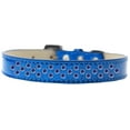 thumbnail image 4 of Dog, Puppy  Pet Ice Cream Collar, "Blue Crystal Rimsets Sprinkles", 4 of 8