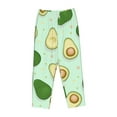 thumbnail image 4 of Goofa Avocado Printed Soft Pajama Pants for Women, Wide Leg Comfy Casual Lounge Yoga Pants-Medium, 4 of 9