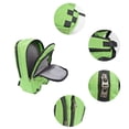 thumbnail image 1 of Mochila escolar verde, mochila escolar verde para niños, mochila para estudiantes, diseño de clase mundial, 1 of 7