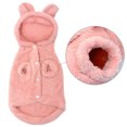 thumbnail image 4 of Warm Cat Clothes Winter Pet Puppy Kitten Coat Jacket For Small Medium Dogs Cats Chihuahua Yorkshire Clothing Costume Pink S-2XL ShopWise Round, 4 of 7