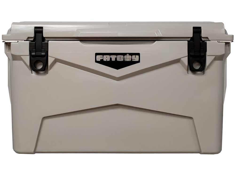 Fatboy 45 Quart Roto Molded Hard Sided Cooler Gray