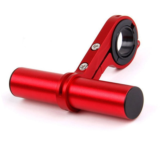 maskred Aluminium Alliage Guidon Rallonge avec Pince Poignée avant Rack Compteur de Vitesse Rack Fournitures Unique Pince Rouge 1Set
