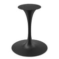 thumbnail image 4 of Dining Table, Round, Wood, Black Dark Brown, Modern Contemporary Urban Design, Kitchen Room Cafe Bistro Restaurant Hospitality, 4 of 6