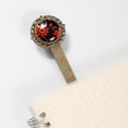 thumbnail image 3 of Coccinella septempunctata Antique Bronze Lace Bookmark: a Gift for Book Lovers and Readers, 3 of 5