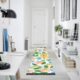 thumbnail image 4 of Yayeee Runner Rug for Bedroom 2'x6' Machine Washable Hallway Non Slip Mat, Retro Blue Floral, 4 of 8