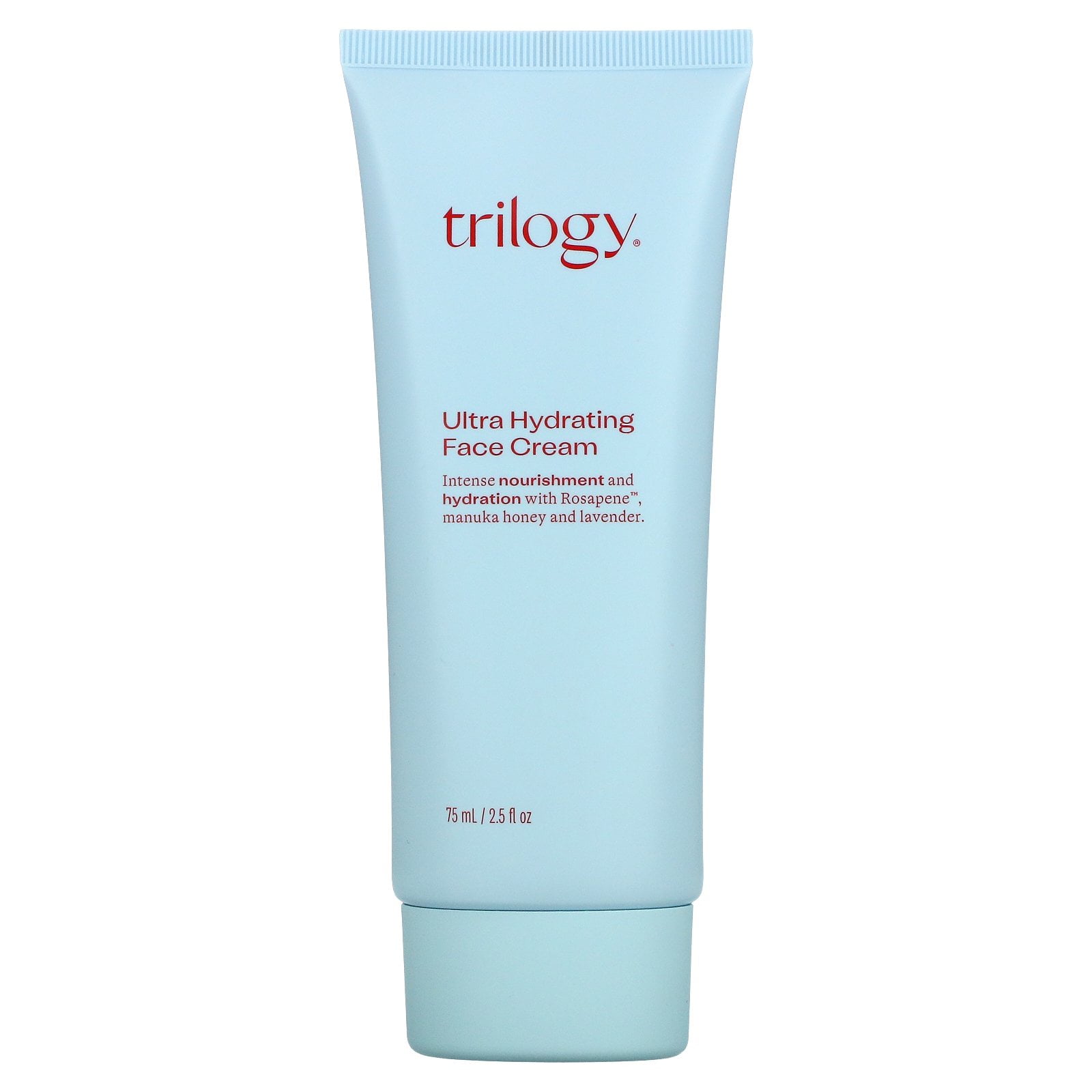 Ultra Hydrating Face Cream, 2.5 fl oz (75 ml), Trilogy