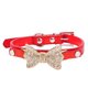 thumbnail image 1 of XWSHYW Productos para Mascotas Collar de Perro Bling Crystal Bowknot Collar de Mascota Cachorro Gargantilla Collar Rds, 1 of 3